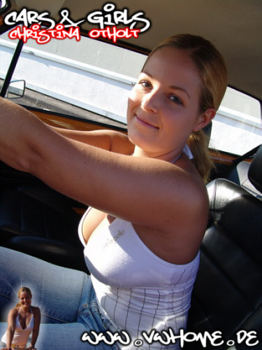 VWHome.de Cars & Girls - Heiko�s Golf I 16V & Model Christina Otholt