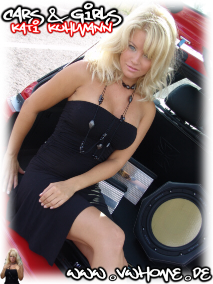 VWHome.de Cars & Girls - Marcel�s VW Passat 35iF VR6 Variant & Model Katharina Kuhlmann