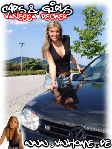 VWHome.de Cars & Girls - Millo�s Golf 4 V6 & Model Vanessa Decker