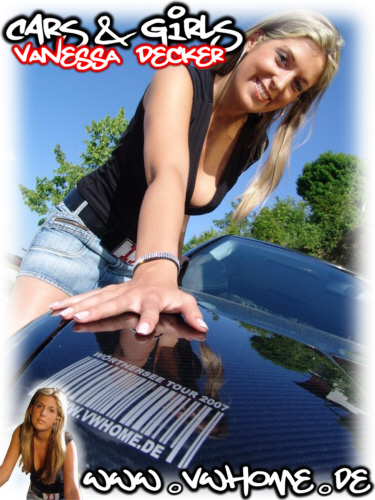 VWHome.de Cars & Girls - Millo�s Golf 4 V6 & Model Vanessa Decker
