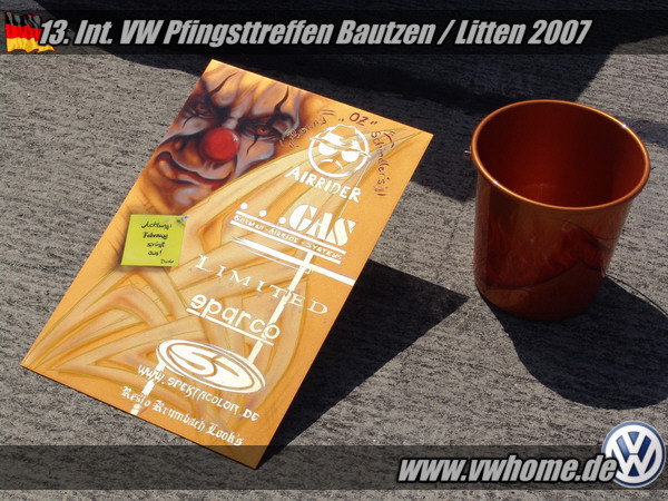 13. Int. VW Pfingsttreffen Bautzen / Litten 2007 - Freitag, 25.05.2007 bis Montag, 28.05.2007