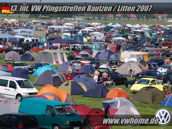 13. Int. VW Pfingsttreffen Bautzen / Litten 2007 - Freitag, 25.05.2007 bis Montag, 28.05.2007