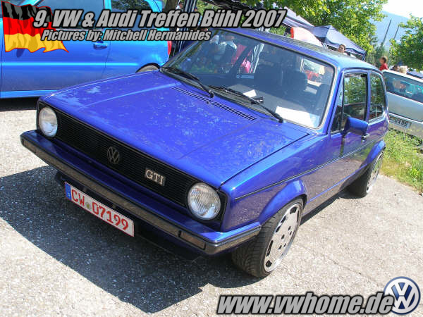 9. VW & Audi Treffen B&uuml;hl 2007 - Sonntag, 15.07.2007